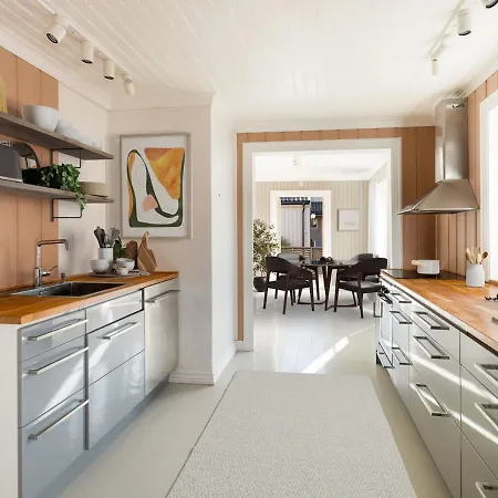 بيت للعطل Sentralt Beliggende Enebolig Pa Mollenberg *